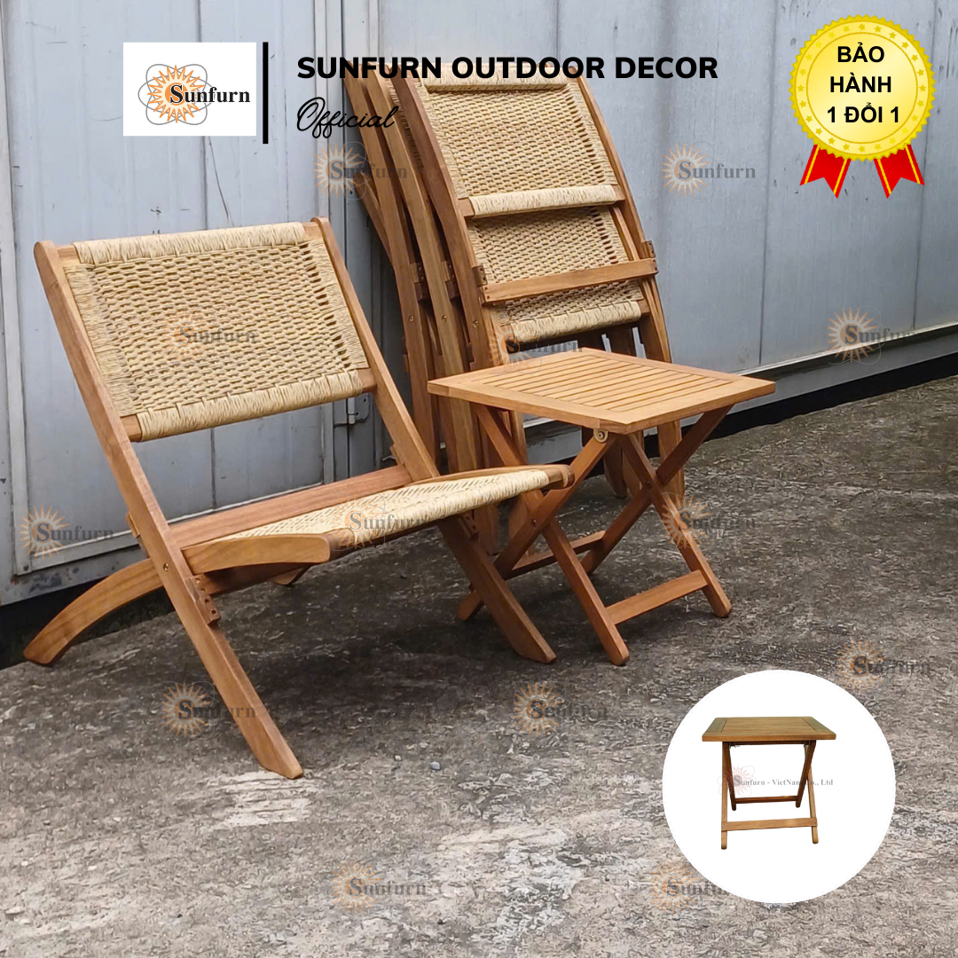 combo-ban-ghe-mini-san-vuon-sf4560-sunfurn-ban-xep-vuong-45cm-ghe-go-dan-day-60cm-bo-ban-ghe-go-gap-xep-cho-cafe-san-vuon-ban-cong-ngoai-troi